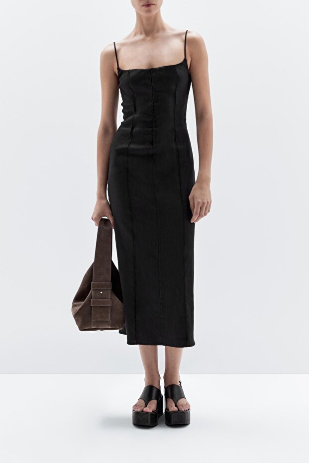 Süet omuz çantası - 3