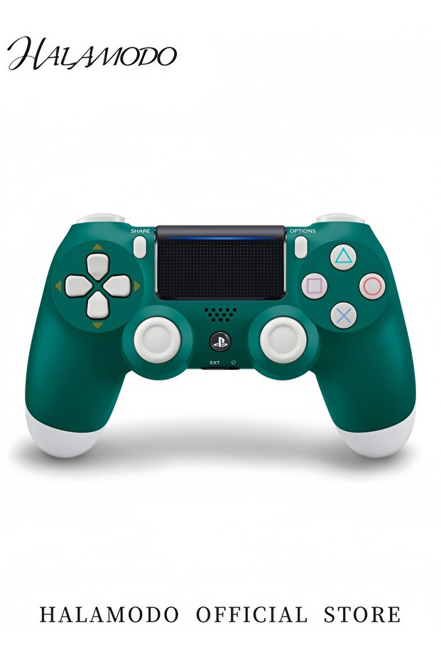 وحدة تحكم لاسلكية لجهاز بلاي ستيشن 4 - أخضر/أبيض - 2