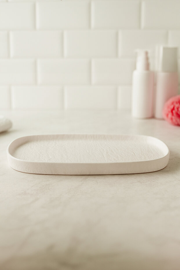 Yonna Tepsi - Beyaz - 4