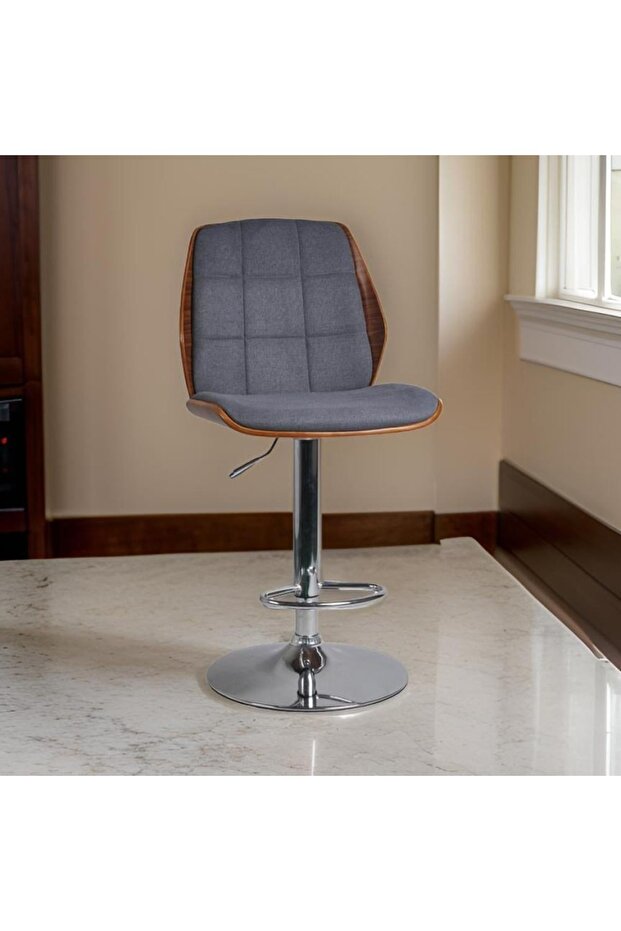 كرسي بار قماش - 4