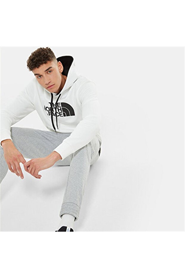 M DREW PEAK PULLOVER HOODIE - EU WHITE - 5