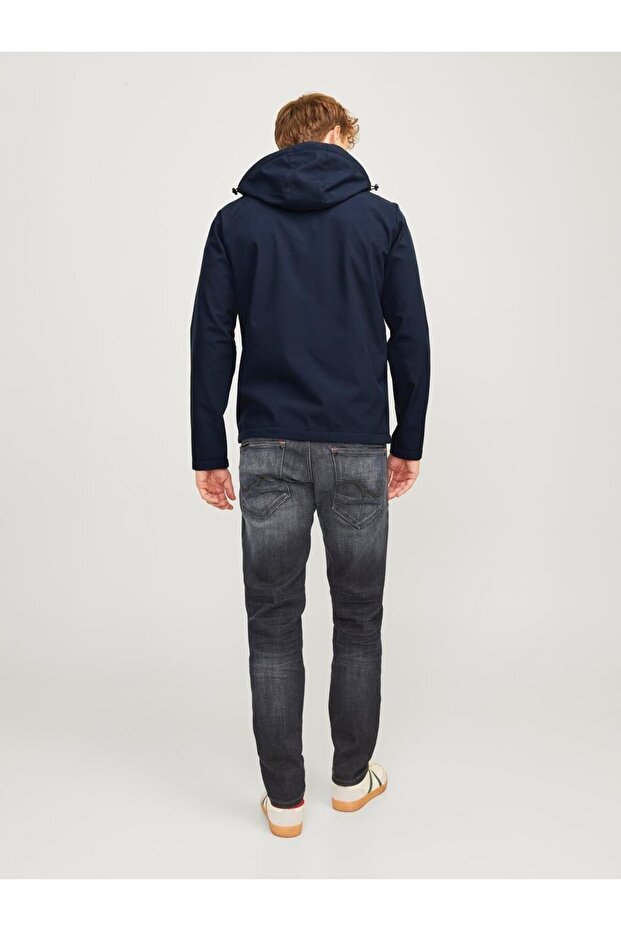 JJTAYLOR SOFTSHELL JACKET Navy - 3