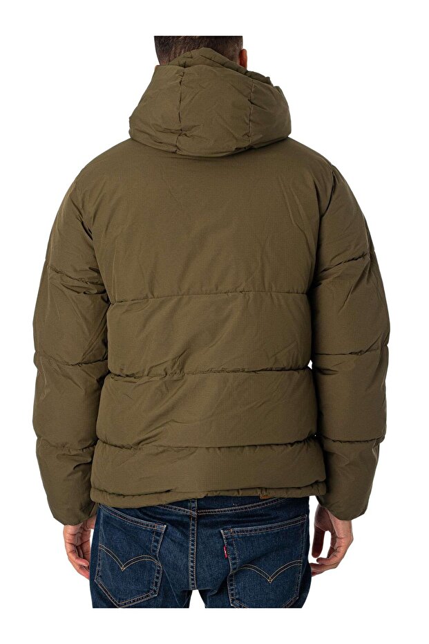 JJWORLD PUFFER JACKET Olive - 2