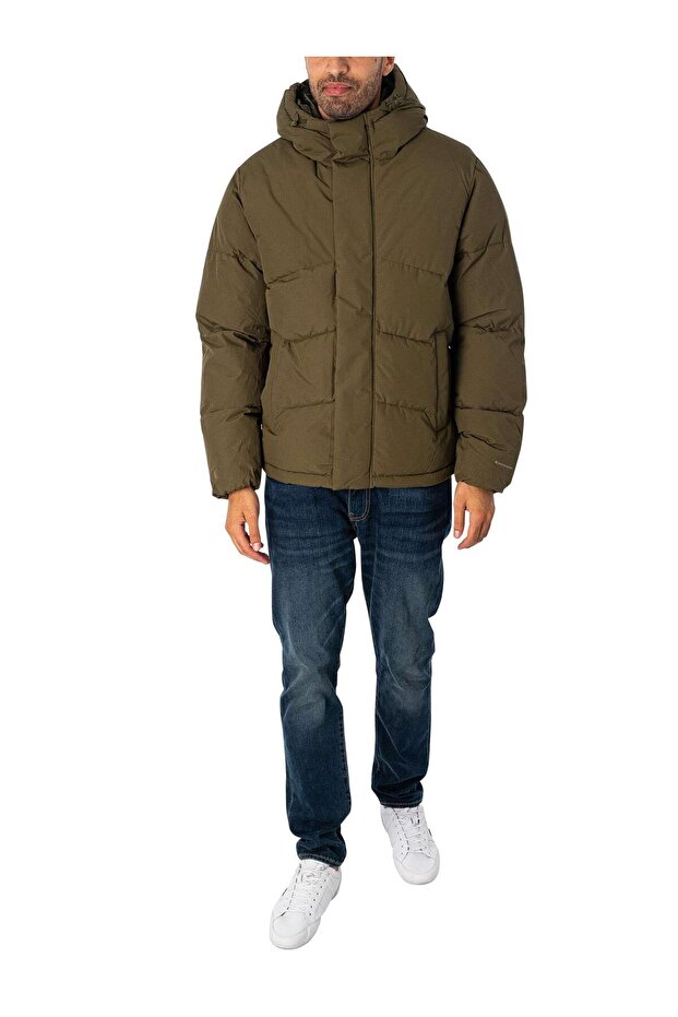 JJWORLD PUFFER JACKET Olive - 7