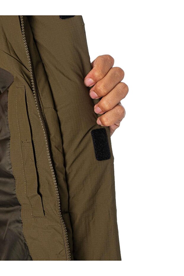 JJWORLD PUFFER JACKET Olive - 6