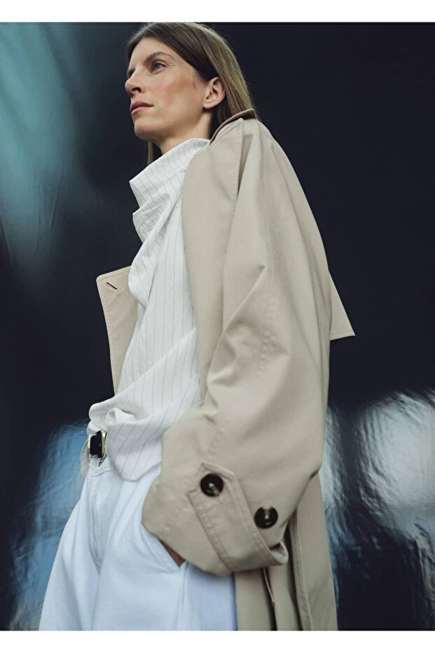 Mendilli çizgili bluz - 6