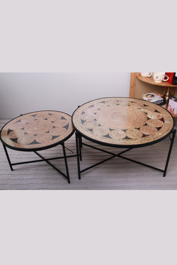 Side coffee table set - 3