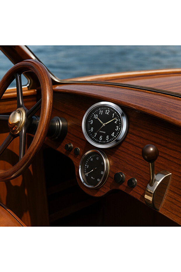 MİNİ KUVARS SAAT ARAÇ TEKNE BİSİKLET İÇİN - 6