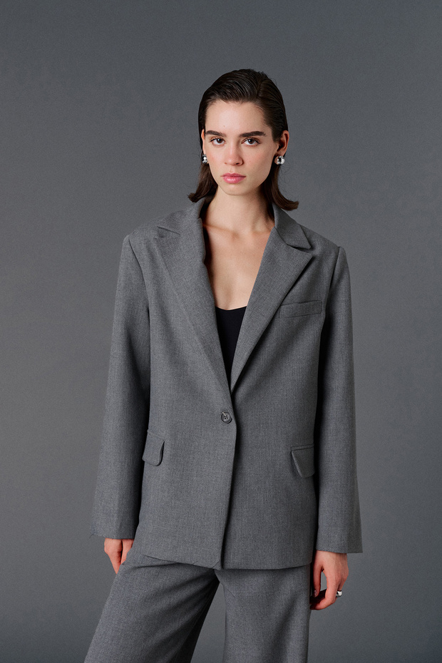 oversize blazer ceket - 4