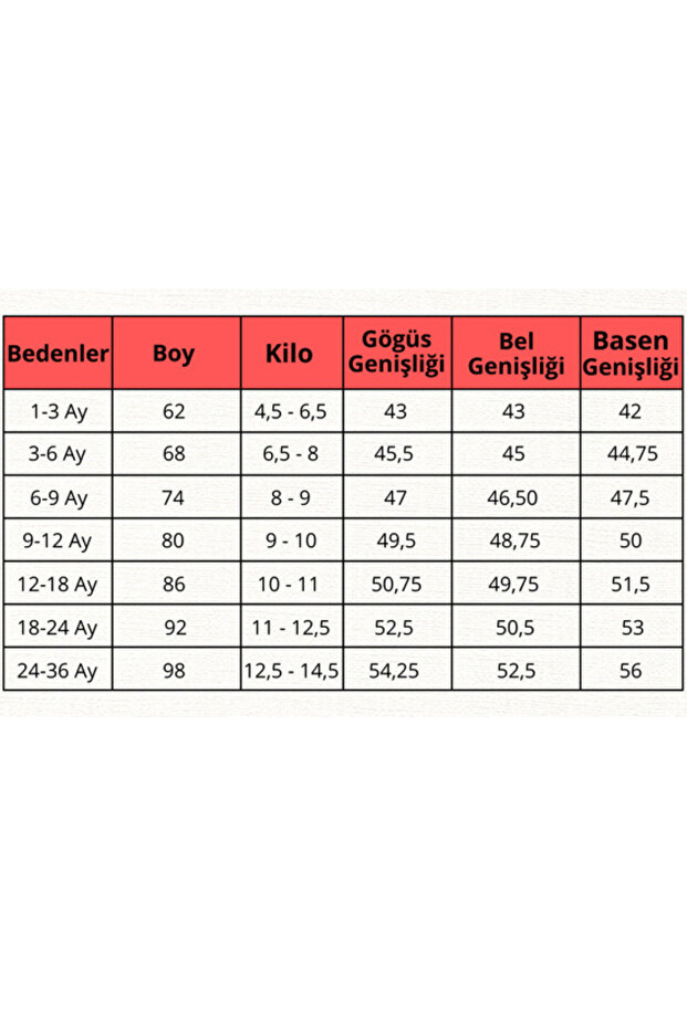 %100 Pamuk Bebek Zıbın 3 adet - 2