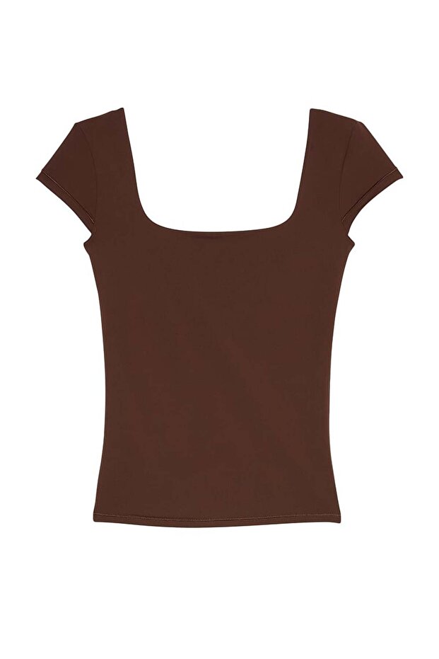 Base Esnek Kısa Kollu Tişört - 3