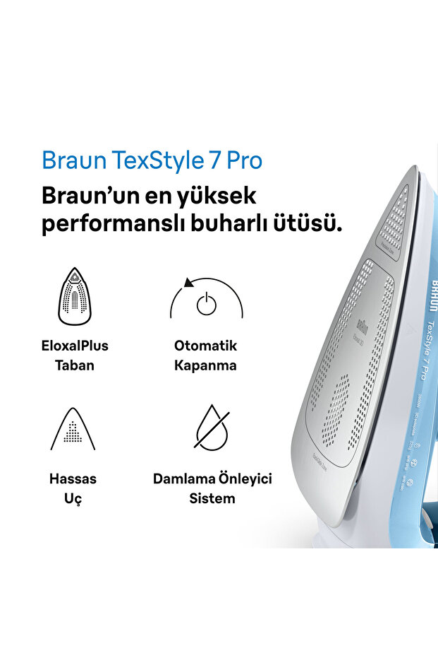 Texstyle7 Buharlı Ütü Sı7062bl - 7