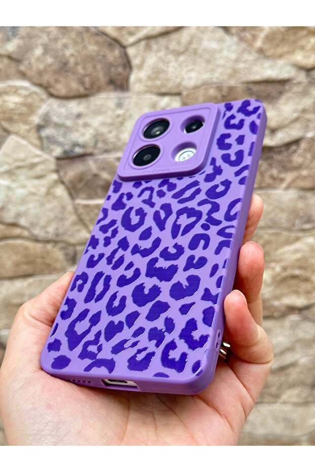 Xiaomi Redmi Note 13 Pro 5g - حافظة ليوبارد من السيليكون الناعم مع حماية للكاميرا 277 - 6