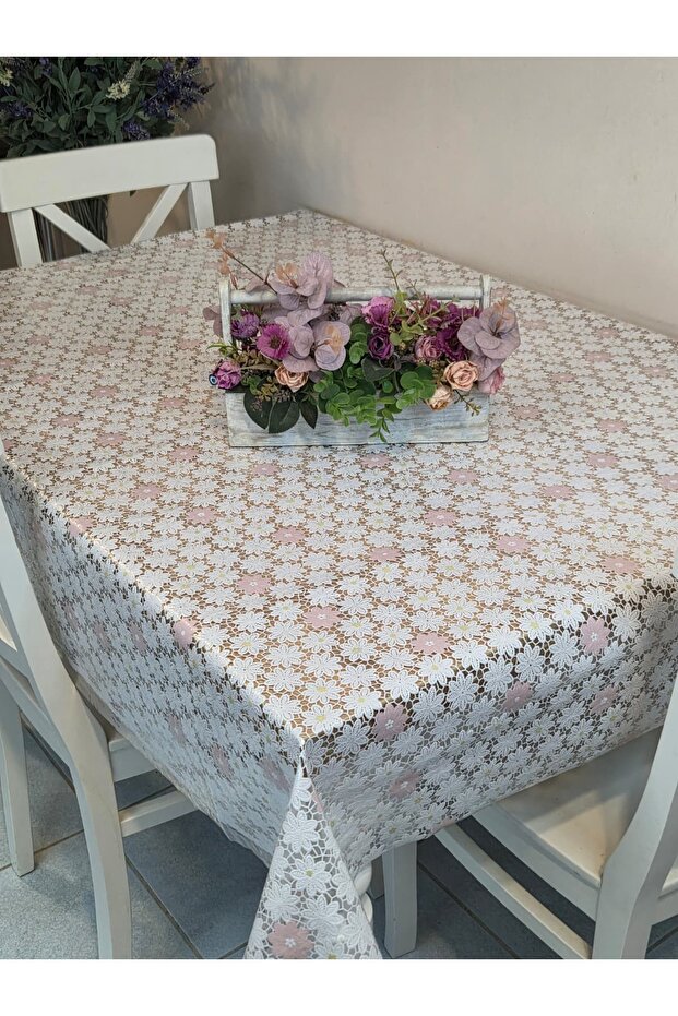 Ithal Pvc Muşamba - Desenli Silinebilir Masa Örtüsü - 5