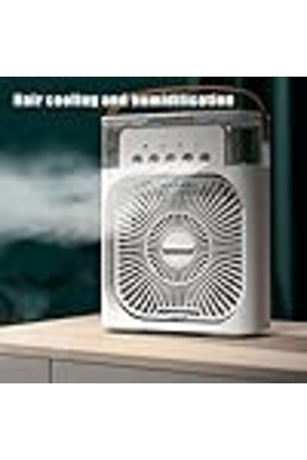 Mini-Mist Fan UN-MF008Instant Cooling Humidifier with Seven Colour LED Timer Function - 5