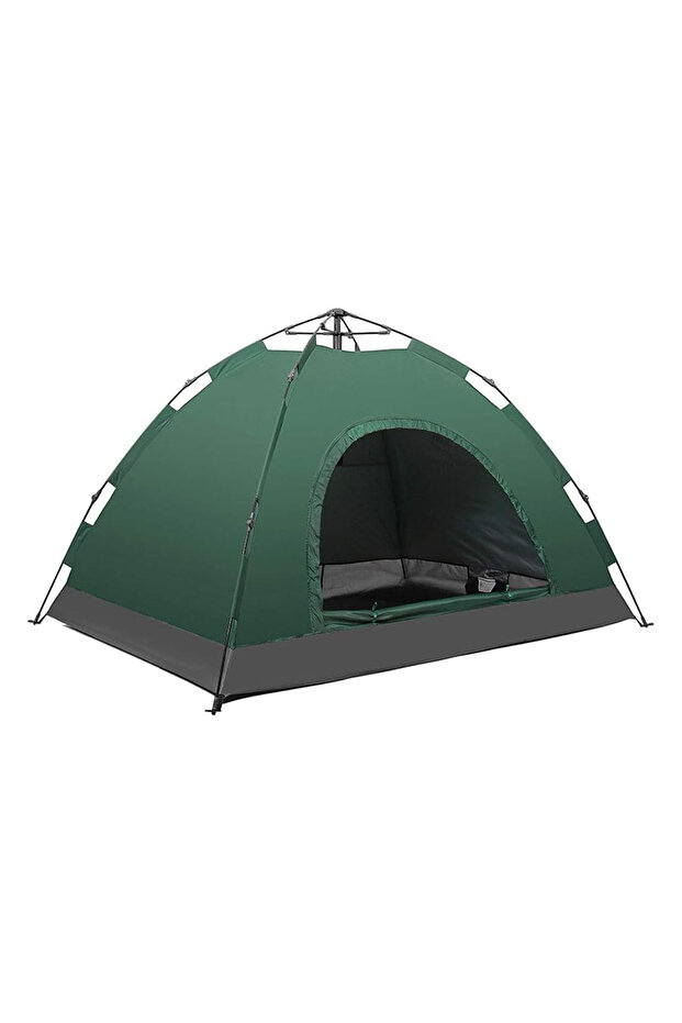 Waves Digital Automatic Camping Pop Up Tent 4 Person, Instant Setup Hydraulic Tents,BB3103