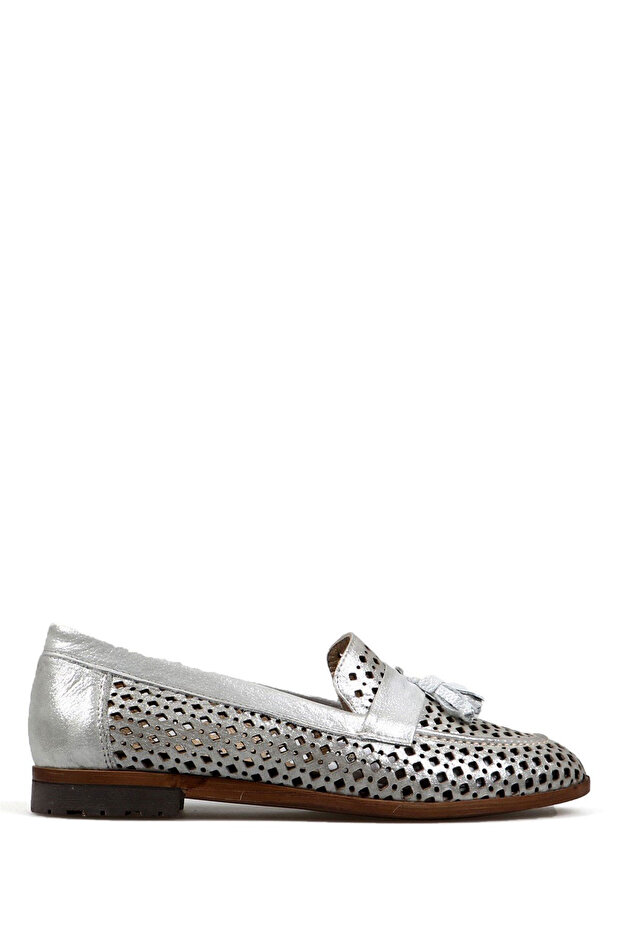 Genuine Inner and Outer Leather Hamrjack Women's Casual Ballet Flats with Holes