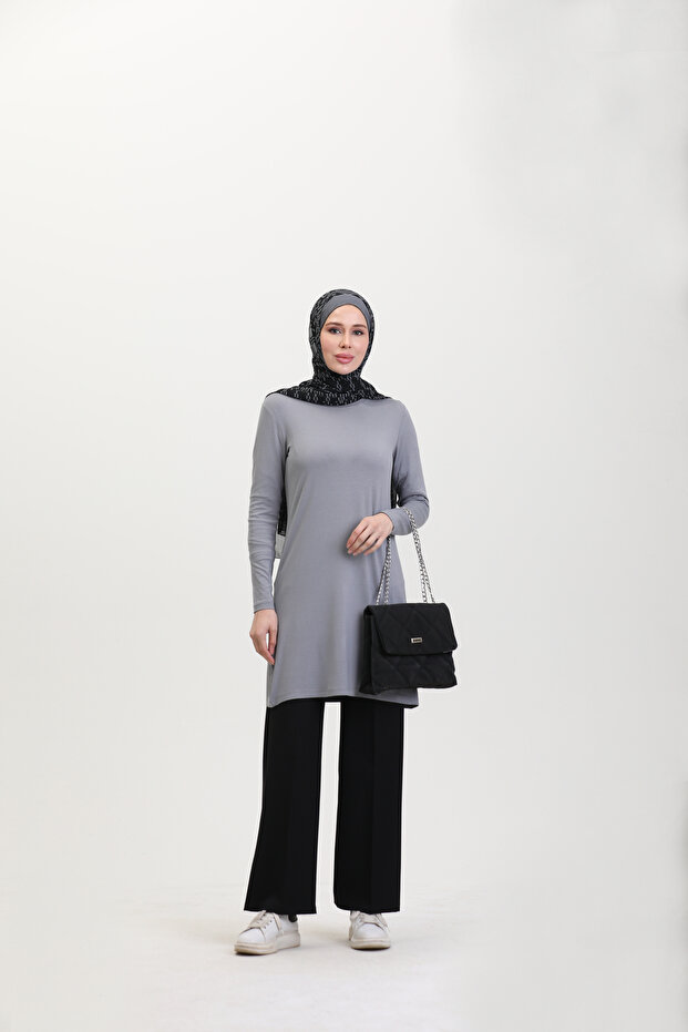تونك طويل من الفيسكوز