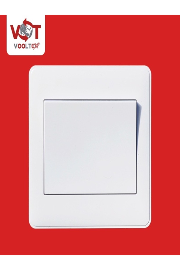 مفتاح مفرد ابيض كلاسيك من فولتكس - 1