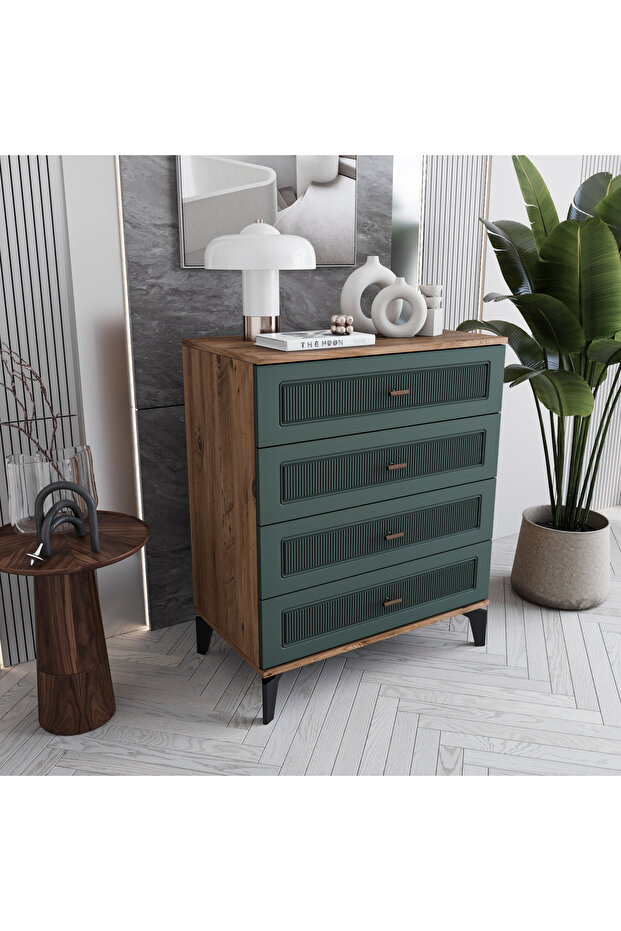 Libra 4 Çekmeceli Şifonyer %100 MDF - 2