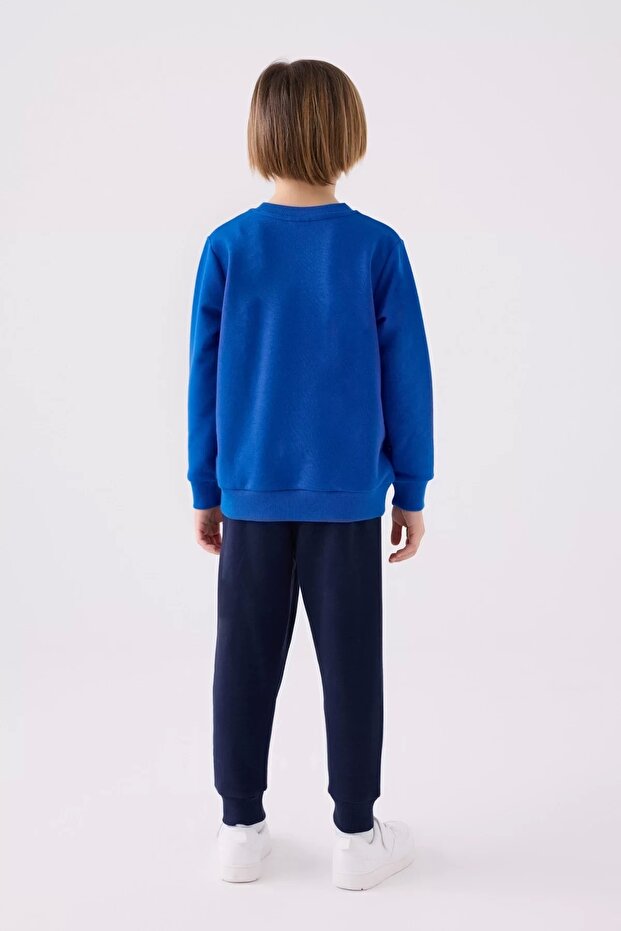 Boy's tracksuit - cobalt - 5
