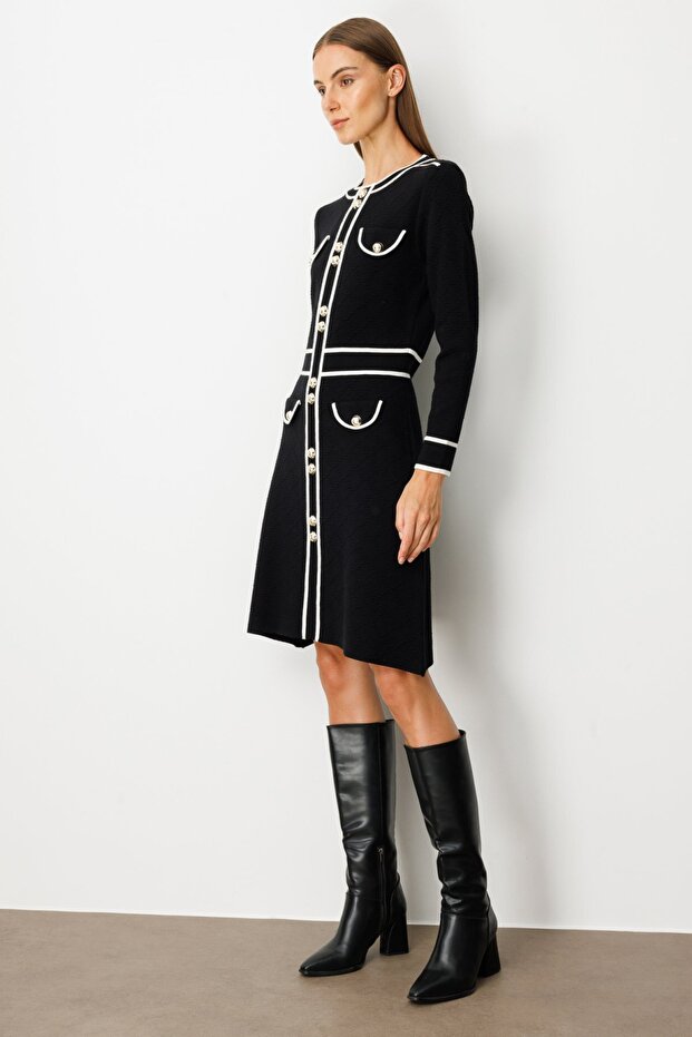 Şanel Model Triko Elbise - 4