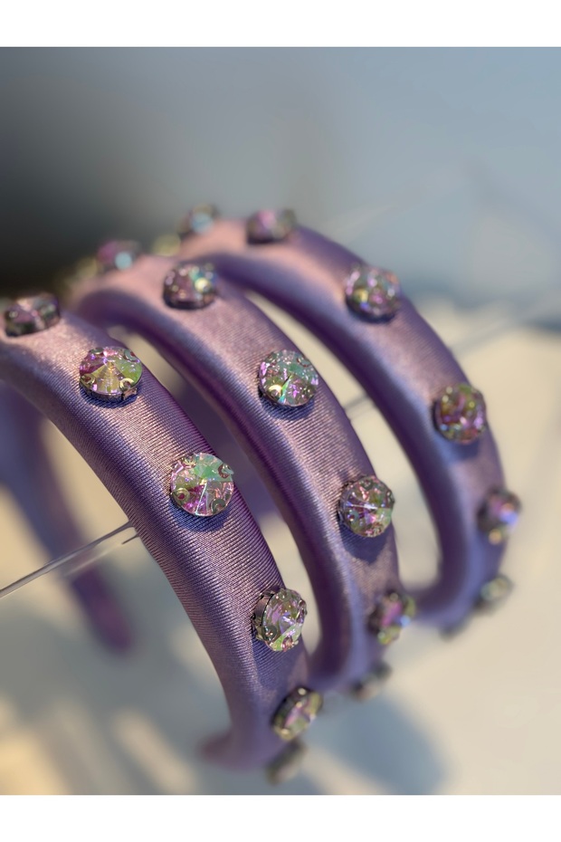 Mor taşlı taç - 2