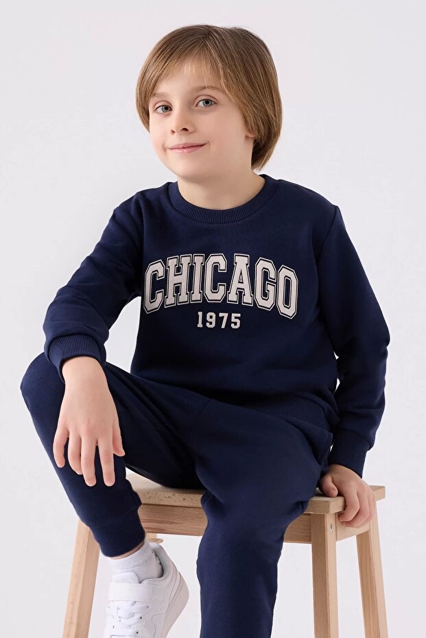 Boy's tracksuit - cobalt - 7