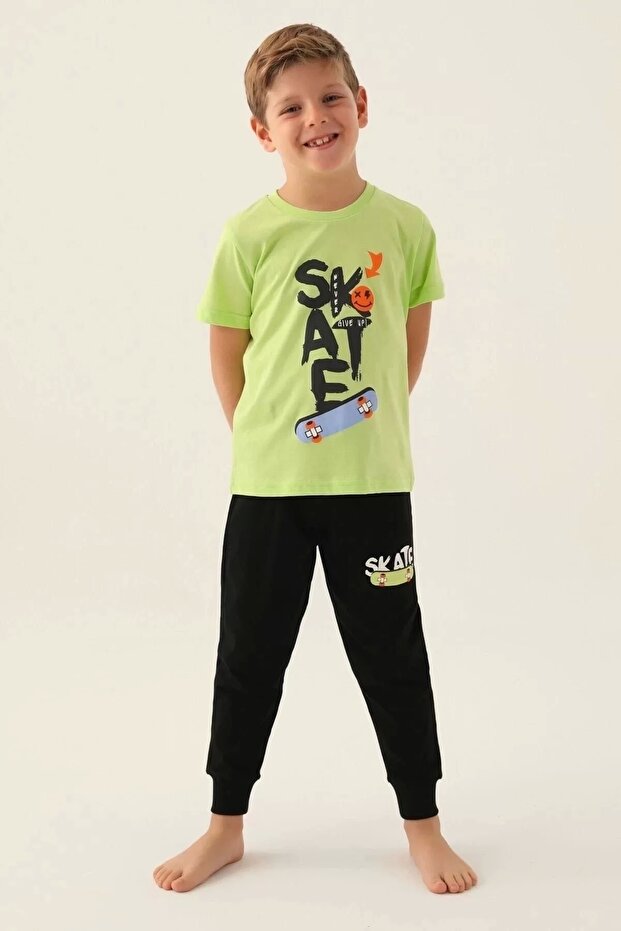 Boy's double set - indigo - 1