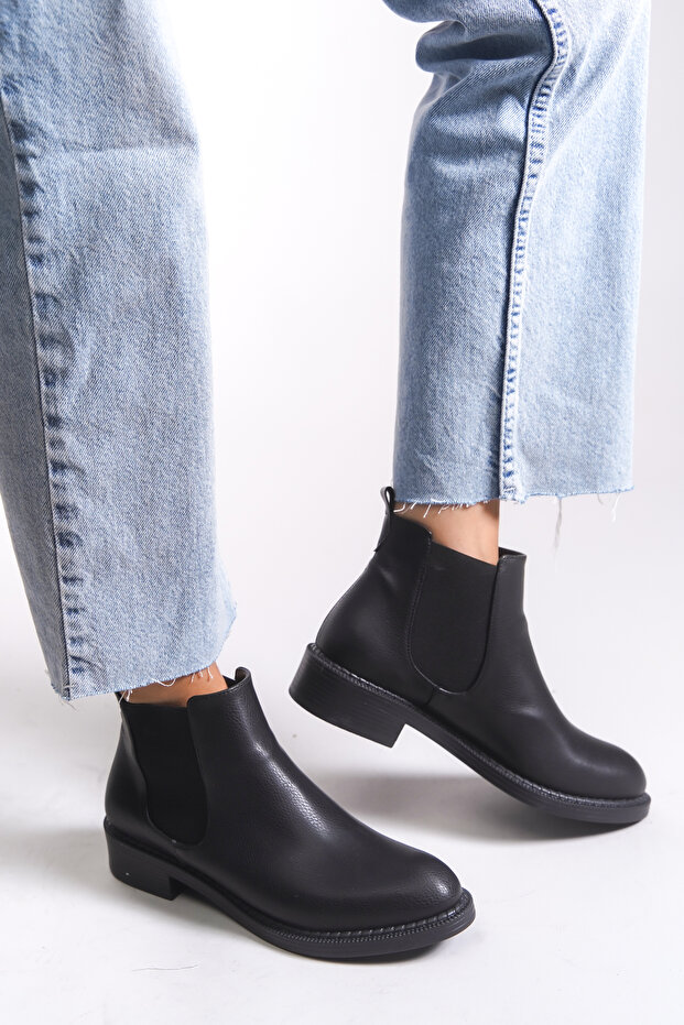 Kadın Chealsea Bot 00120035 Siyah - 2