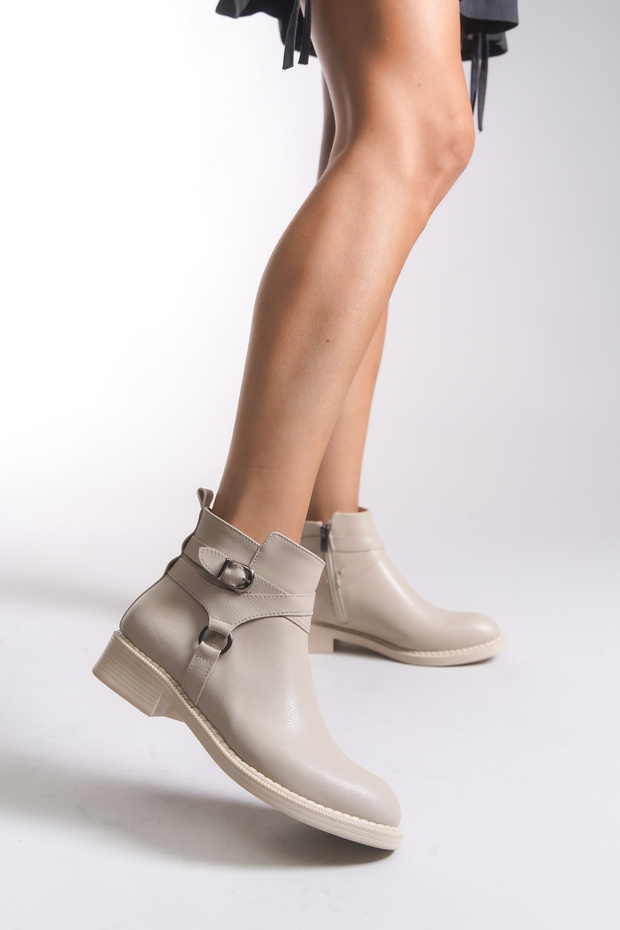 Kadın Bot 00120030 Krem - 3