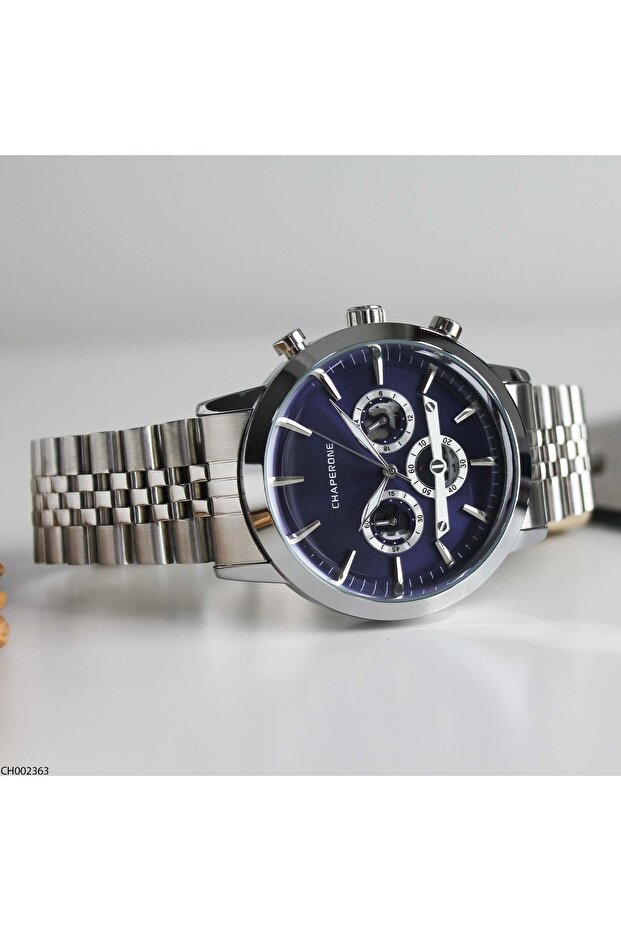 Ch002363 Men's Wristwatch with Steel Cord