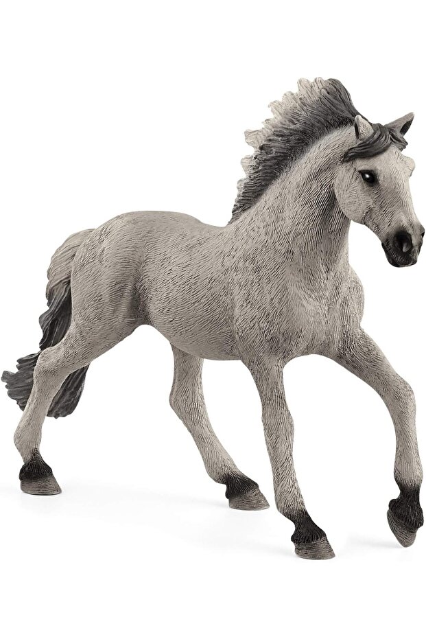 13663 Black Forest Stallion Figurine – Realistic Horse Model for Kids (Ages 3–8)