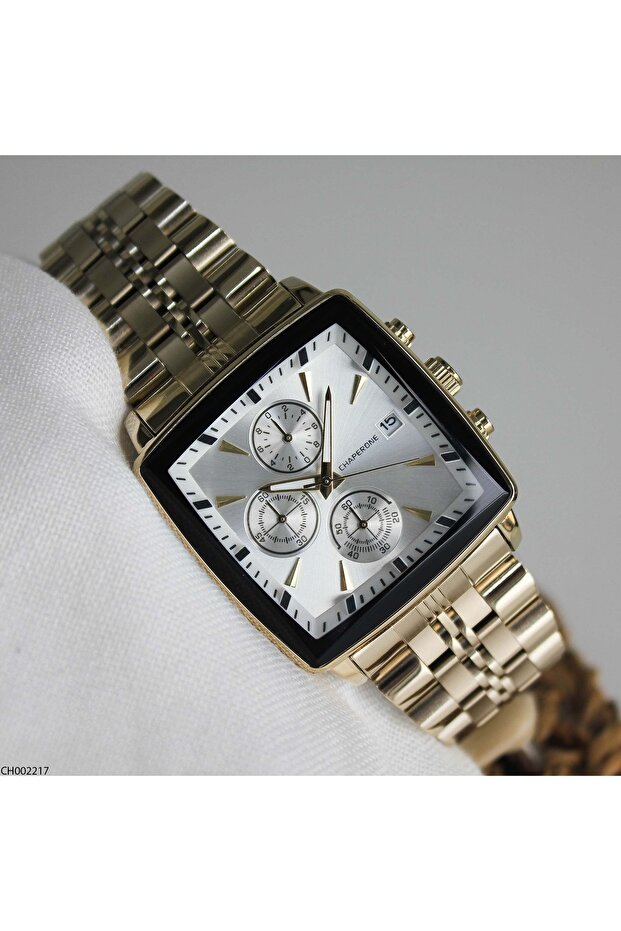 Ch002217 Men's Wristwatch with Steel Cord