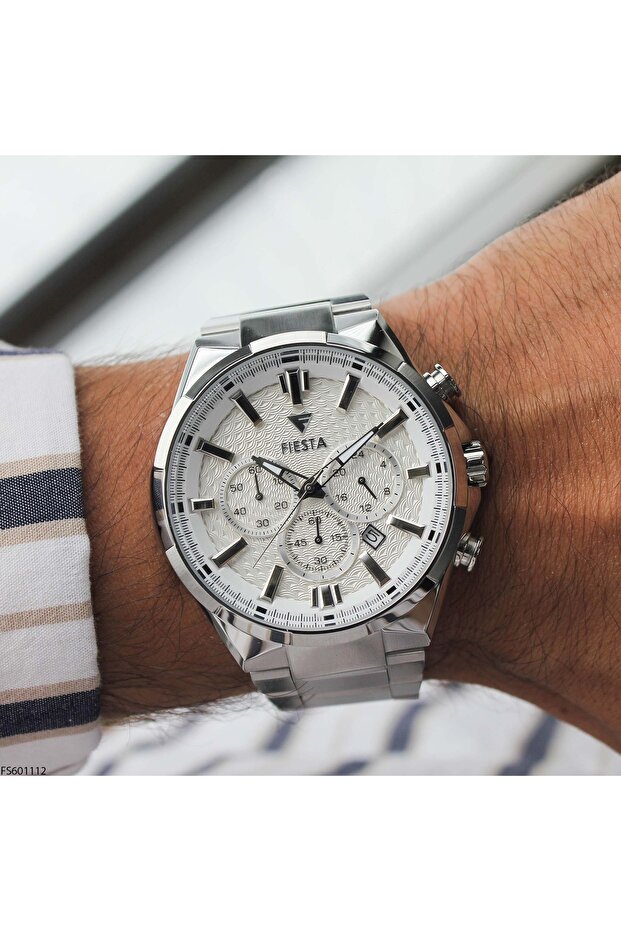 Fs601112 Men's Wristwatch with Steel Cord