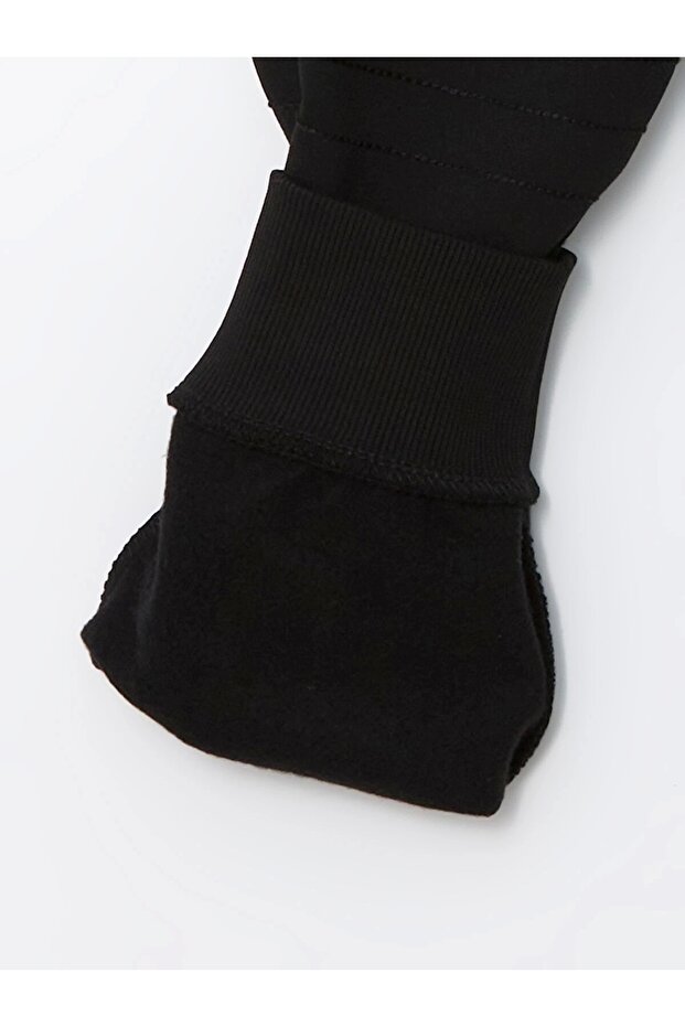 LCW Kids Siyah Beli Lastikli Erkek Çocuk Jogger Eşofman Altı - 2