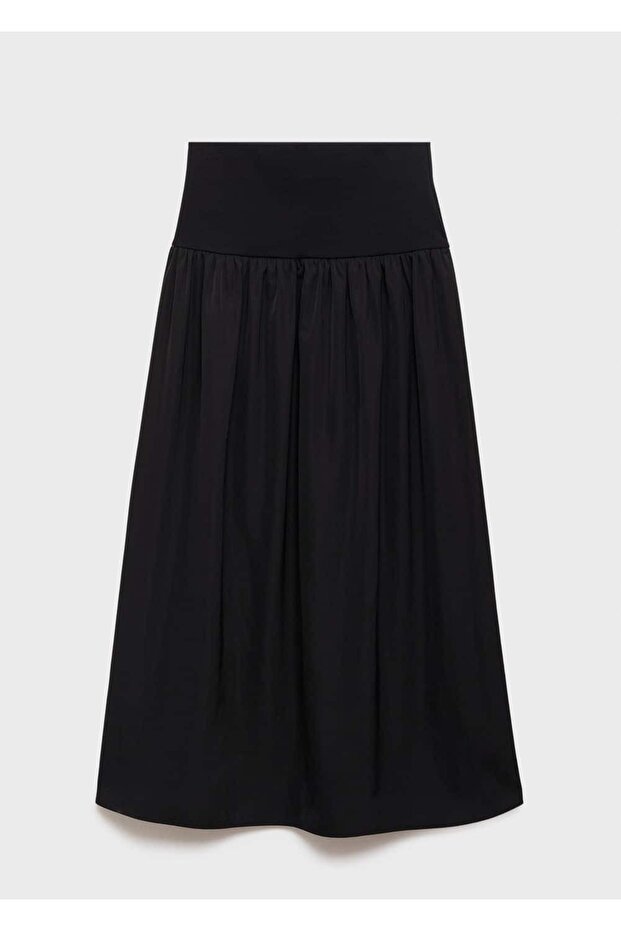 Pileli evaze etek - 3