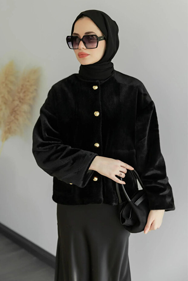 Premium Peluş Mont - 3