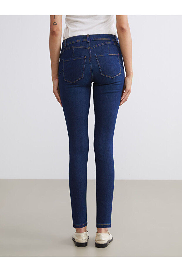 Push Up Kadın Jean Pantolon - 4