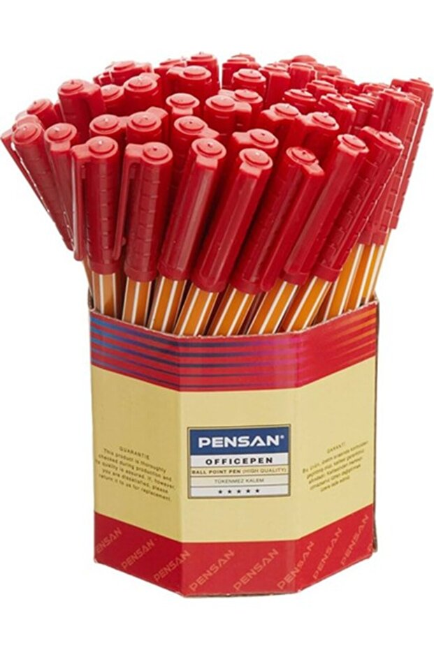 Pensan Office Pen 1010 Ballpoint Pen 60 Pieces