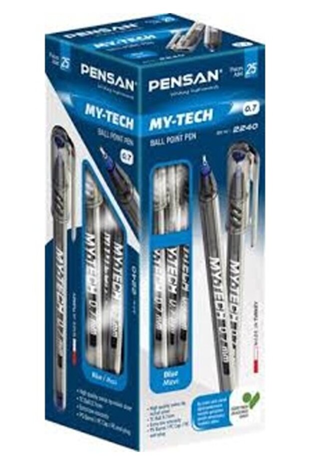 قلم حبر جاف MyTech 0.7 25 قطعة (صندوق واحد)