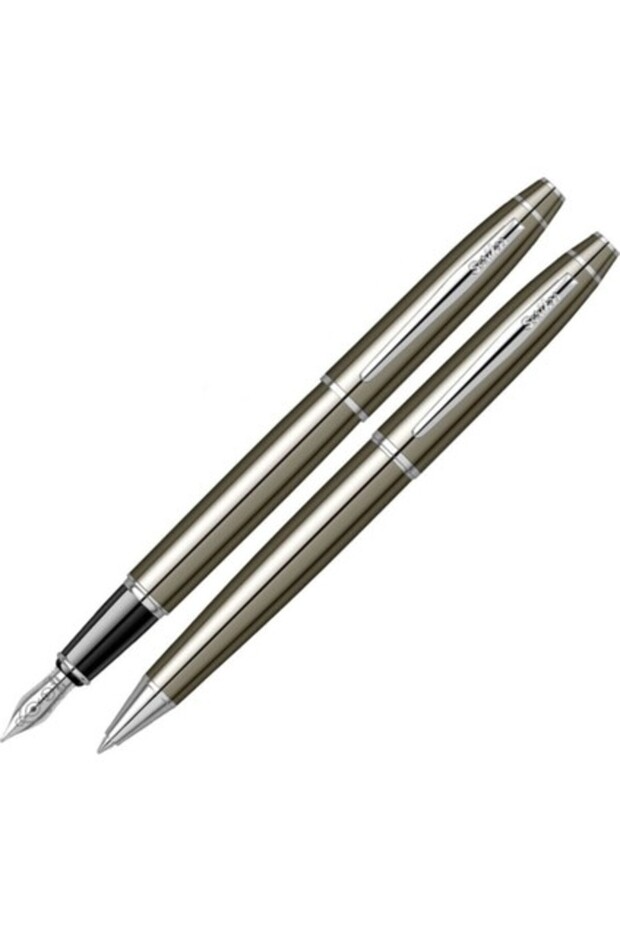 35 Titanium Fountain Pen & Ballpoint Pen Set of 2