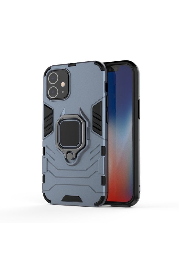 Husa APPLE iPhone 12 Mini - Ring Armor (Bleumarin)