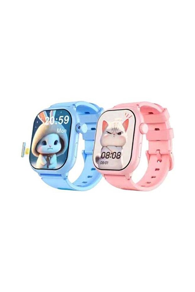 4G Kids Smart Watch with GPS Tracker, Phone Call, Camera, SOS, Magnetic Charging & Parental Control