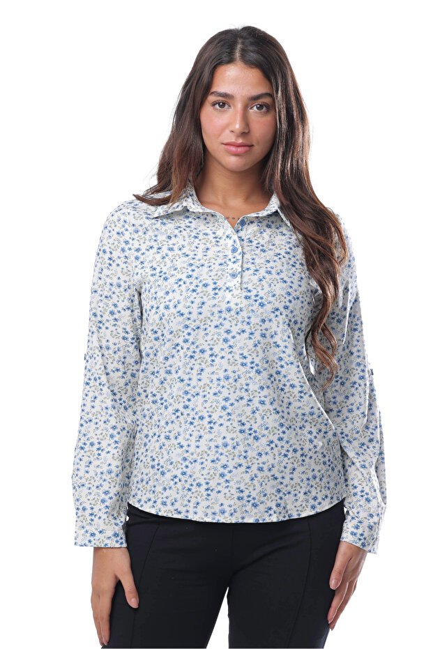 بلوزة إطلالة الربيع - 8