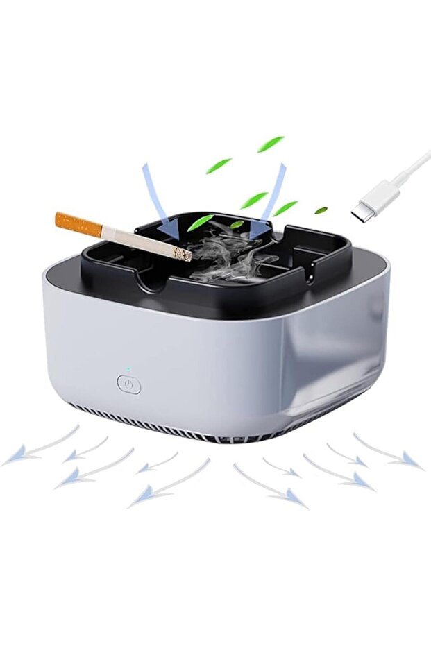 versatile Battery-Powered Negative Ion Air Purifier Ashtray