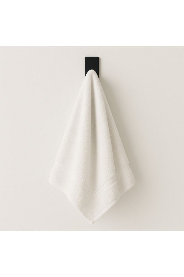 4 Adet Kapı Arkası Güçlü Yapışkanlı Plastik Çok Amaçlı Pratik Askı Havlu Askılık - 3