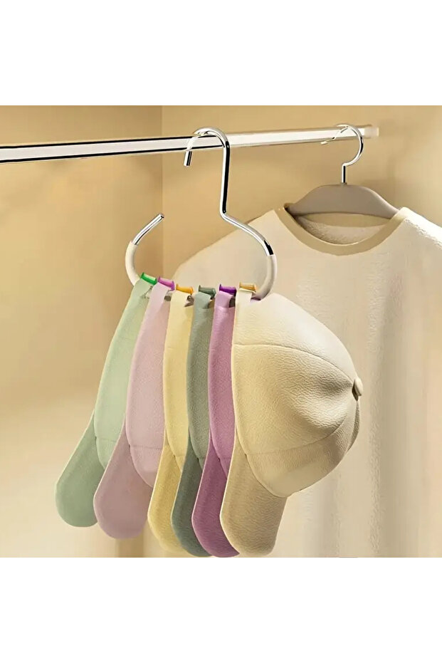 1 Pc Multifunctional Hat Rack - Hat Organizer Rack, Closet Hat Organizer