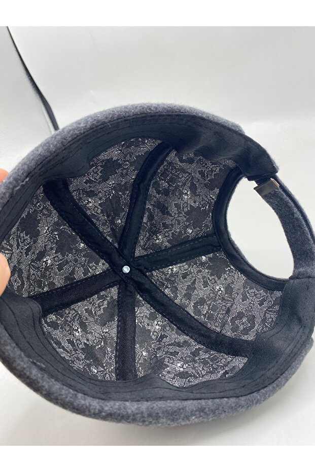 Adjustable Winter Bucket Hat Docker Retro Hat - 4