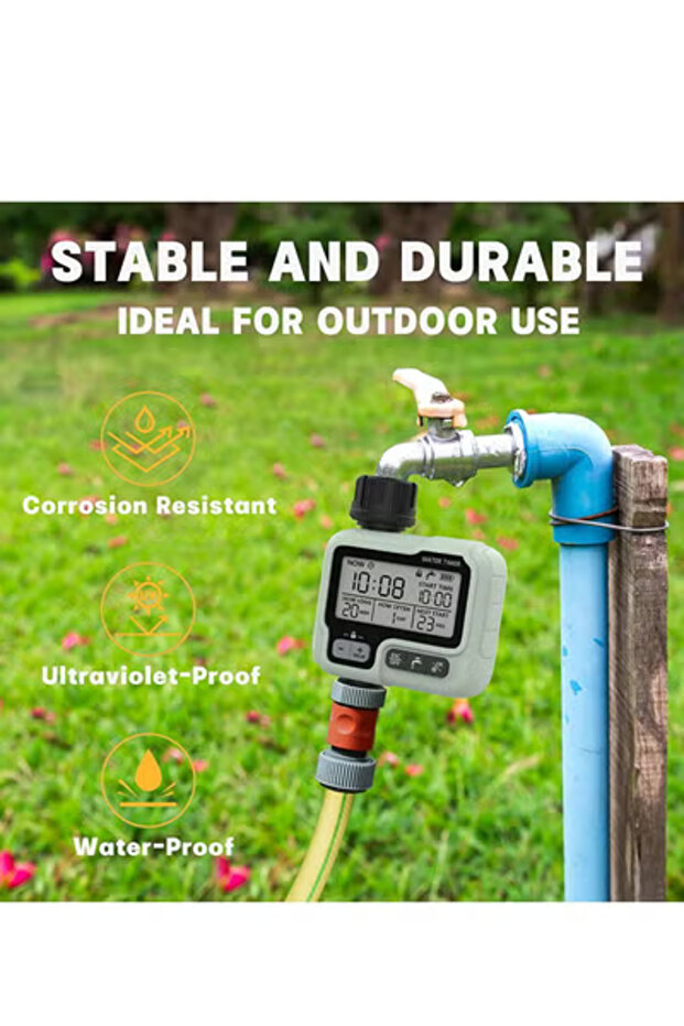 Sprinkler Timer, Programmable Water Timer, Sprinkler Controller - 5